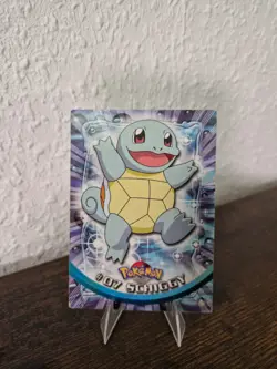 Pokemon Topps TV Animation Edition #07 Schiggy Deutsch LP 1999 - Image 1