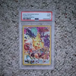 The Pokemon Company Crown Zenith Pikachu 160/159 Secret Holo FA PSA 9 Eng 2023 - Image 1