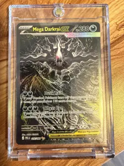 Mega Darkrai ex SIR 116/084 M5 Pitch Black Pokemon TCG English Version Holo - Image 1