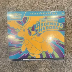 Pokemon TCG Elite Trainer Box Mega Evolution Ascended Heroes English 2025 - Image 1