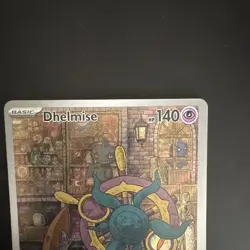 Pokemon TCG Dhelmise 091/084 Pitch Black Illustration Rare Holo EN 2026 - Image 2