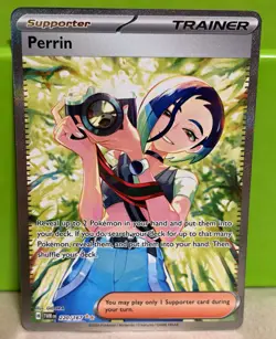 The Pokemon Company Perrin 220/167 Twilight Masquerade Full Art Holo ENG - Image 1
