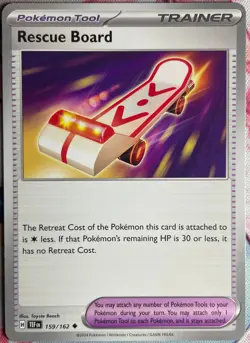 Rescue Board - 159/162 - Temporal Forces Pokemon 2024 - Image 1