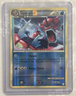 Pokemon TCG Gyarados (Red) 123/123 HeartGold SoulSilver Reverse Holo Rare - Image 1