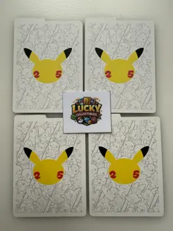 Celebrations Dividers | Set of 4 | Pokemon TCG - Image 1
