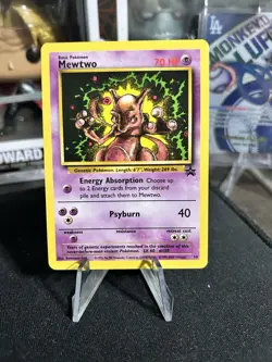 Mewtwo 14/53 Black Star Rare Promo WOTC Pokemon Card - Image 1