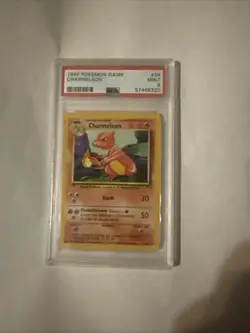 1999 Charmeleon Pokemon Base Set PSA 9 - Image 1