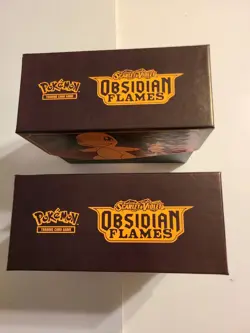 Pokemon TCG Obsidian Flames ETB Elite Trainer Box Opened Lot of (2) See Desc. - Image 4