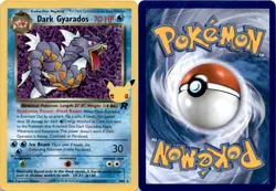 Dark Gyarados 8/82 Celebrations: Classic Collection Holo Pokemon - Image 1