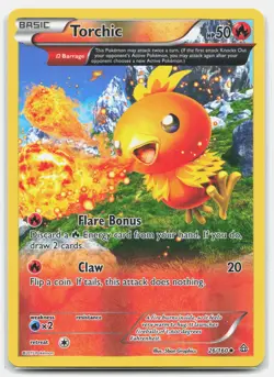 Torchic 26/160 Primal Clash Reverse Holo Uncommon Near Mint - Image 1