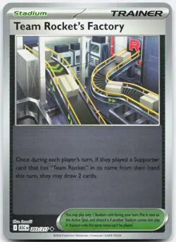 Team Rocket's Factory 203/217 Uncommon Ascended Heroes Pokemon Reverse Holo NM - Image 1