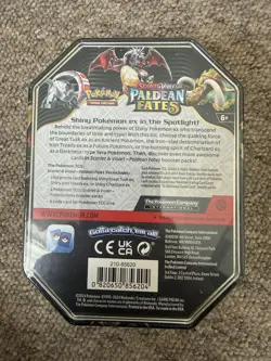 Pokemon TCG Paldean Fates Charizard EX Tin New & Sealed✅ - Image 2