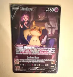 Pokemon Company Mimikyu V TG16/TG30 Brilliant Stars TG Full Art Ultra Rare Holo - Image 1
