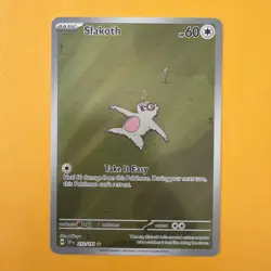 Pokemon TCG Slakoth Illustration Surging Sparks 212/191 Near Mint Condition - Image 1