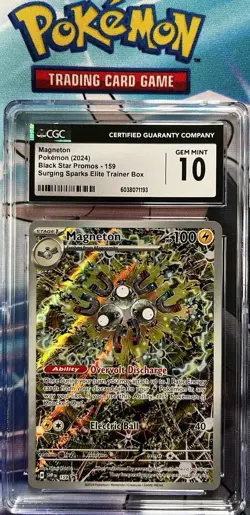 Magneton 159 Promo - Surging Sparks ETB CGC 10 English - Image 1