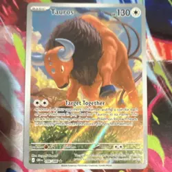 Crown Zenith Tauros 096/086 Holo Rare Eng 130 HP Pokemon TCG - Image 1