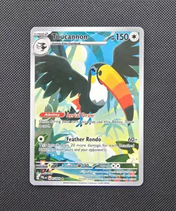 Pokemon Toucannon Illustration Rare Me05: Pitch Black 094/084 - Image 1