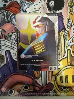 EX Base EXBP-005 Gundam TCG Bandai Card Games Fest 25-26 Stamped Exclusive Promo - Image 1