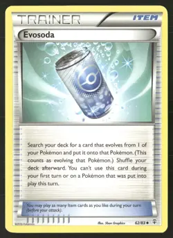 Evosoda 62/83 Uncommon Generations Pokemon Lightly Played - Image 1