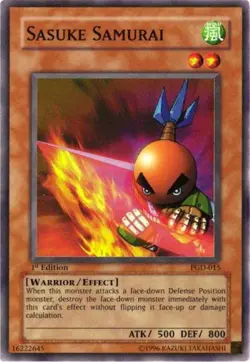 Sasuke Samurai PGD-015 Super Rare 1st Edition Yugioh MP NO CREASES - Image 1