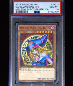 2015 YU-GI-OH! Dark Magician Girl PSA 10 Millennium Box GE-Replica MB01-JP011 - Image 1