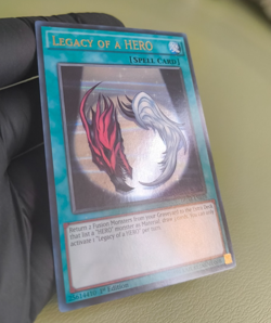 Legacy of a HERO - DUSA-EN019 - Ultra Rare - 1st Edition - VLP YuGiOh - Image 1