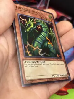 Pack Fresh Konami Thunder Dragon LCKC-EN067 Ultra Rare Foil Unlimited NEAR MINT - Image 3