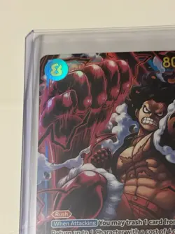 Monkey D. Luffy (Alt Art) OP11-118 SEC A Fist of Divine Speed One Piece TCG Eng. - Image 2