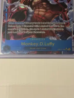 Monkey D. Luffy (Alt Art) OP11-118 SEC A Fist of Divine Speed One Piece TCG Eng. - Image 4