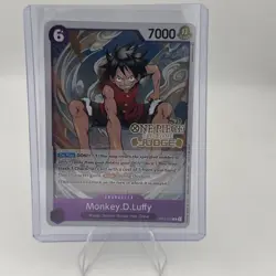 Monkey.D.Luffy (Judge Pack Vol. 2) OP03-070 One Piece Promotion(all 3 Can GEM) - Image 1