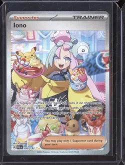 2023 Pokemon Paldea Evolved PAL 269/193 Iono Special Illustration Rare - Image 1