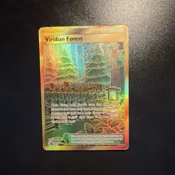 Pokemon TCG Viridian Forest 256/236 SM Unified Minds Secret Rare Full Art Holo - Image 2