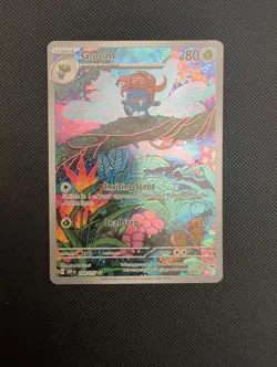 Pokemon TCG Gloom 198/197 Obsidian Flames Illustration Rare Holo Card Near Mint - Image 1