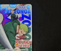 ONE PIECE CCG Round One Card Roronoa Zoro Ltd Ed Holo PRB02-006 R Promo Japanese - Image 4