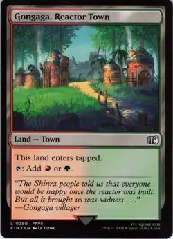 Gongaga, Reactor Town L FINAL FANTASY 280 NM MTG - Image 1