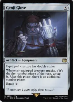Genji Glove R FINAL FANTASY 258 NM MTG - Image 1