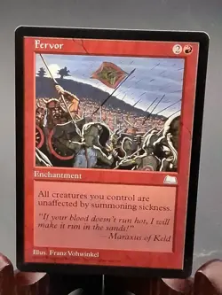 Fervor Weatherlight MTG Regular Lightly Played - Image 1