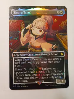 Tataru Taru (Borderless) (Chocobo Track Foil) Commander: Final Fantasy Foil 0466 - Image 1