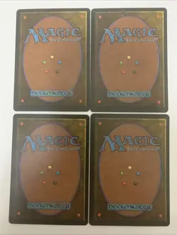 MTG LP Rafaga Elemental Azul X 4 Spanish 4th Edition Blue Elemental Blast - Image 2