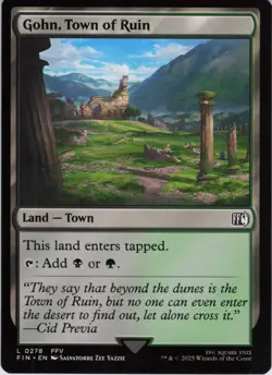 Gohn, Town of Ruin L FINAL FANTASY 278 NM MTG - Image 1