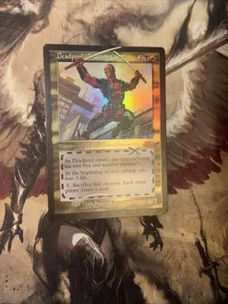 Deadpool, Trading Card X1 Mtg Secret Lair Nm Foil Retro Frame 7127 - Image 1