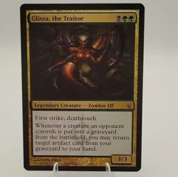 Glissa, the Traitor Mirrodin Besieged Regular NM English MTG - Image 1