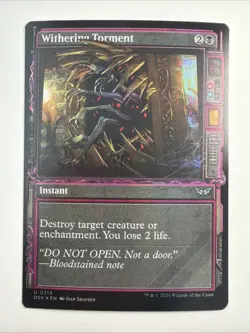 Withering Torment (Showcase) Duskmourn: House of Horror Foil - Image 1