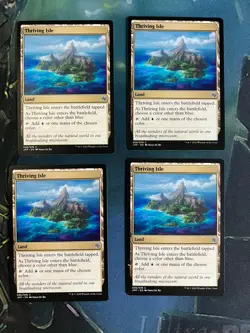 4x Thriving Isle, MTG Jumpstart, NM/Never Played - Image 1