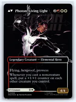 Monica Rambeau (Borderless) (0356) 356 Marvel Super Heroes MTG Foil NM - Image 2