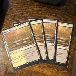 4x Marsh Flats MH2 248/303 Modern Horizons 2 Rare Near Mint Non Foil Playset - Image 1