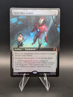 Iron Man Armor (Extended Art) Marvel Super Heroes Foil NM - Image 1