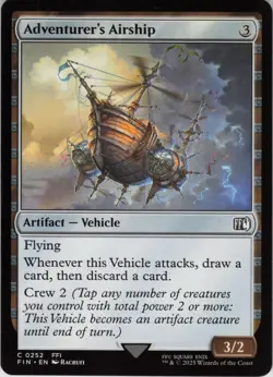 Adventurer's Airship C FINAL FANTASY 252 NM MTG - Image 1
