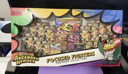 Pokemon Ascended Heroes Focused Fighters Premium Collection Sealed IN HAND - Image 1