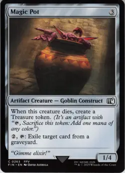 Magic Pot C FINAL FANTASY 263 NM MTG - Image 1